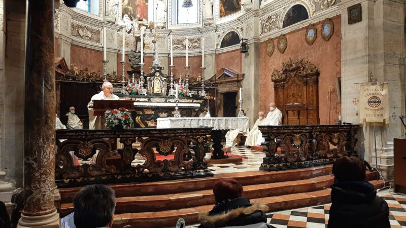Mons. Oscar Cantoni alla S. Messa per la XXX Giornata mondiale del malato