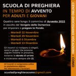 percorso scuola pregheira avvento 2022