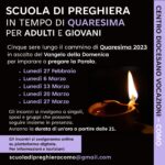 percorso scuola pregheira quaresima 2023
