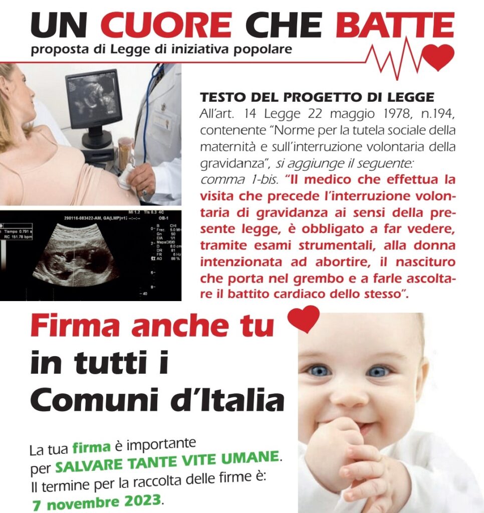Cuore che batteA4 foto